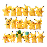 Colección De 18 Figuras Pokemon Juguete Pikachu Anime Regalo