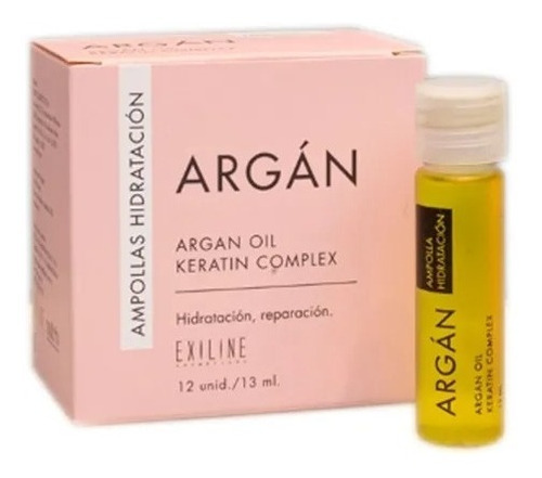 Ampolla Exiline Nutriv Argan Oil Keratin Complex X13ml