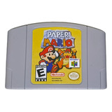 Paper Mario Nintendo 64 Nuevo Guarda Partidas.