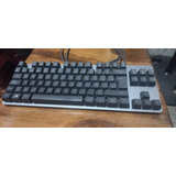 Teclado Logitech K835 Tkl Qwerty Gl Blue Clicky Español