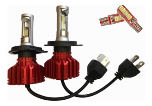 2 Luces H4  Cree Led F1 Csp Biled Csp Luz Baja Y Alta 