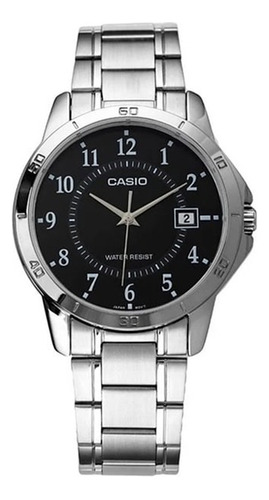 Reloj Casio Hombre Mtp-v004 Acero Calendario Análogo 