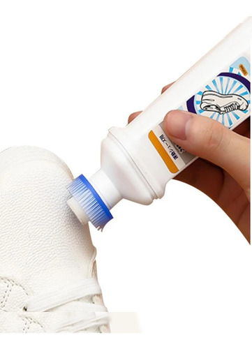 Limpiador De Tenis Con Cepillo Detergente Espuma Shoes Clean