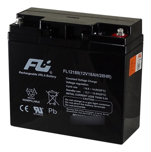 Bateria 12v 18ah Fulibattery Ups