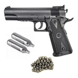 Pistola Cal 4,5 Stinger P1911 Match + Co2 + Bb Geoutdoor
