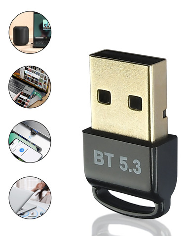 Transmisor Y Receptor Bluetooth V5.3 De Audio Y Datos Pc/mp