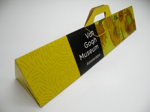 Caja Cartón Van Gogh Museum Amsterdam Usada Vacía