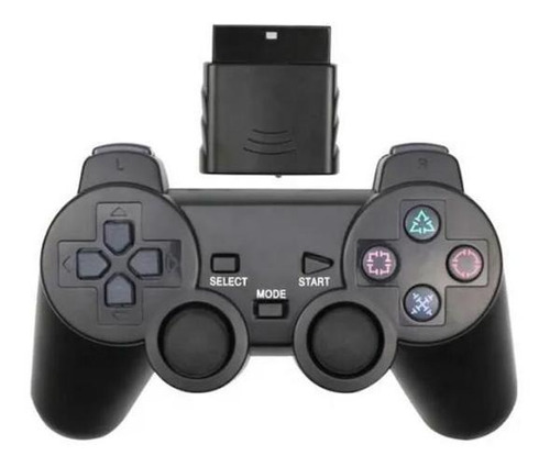 Controle Joystick Sem Fio Wireless Playstation 2 Ps2/ps1