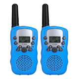 Set 2 Radio Walkie Talkie For Niños Con Banda 8 Km