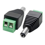 Kit 10 Conector Plug P4 Macho Com Borne - 10u