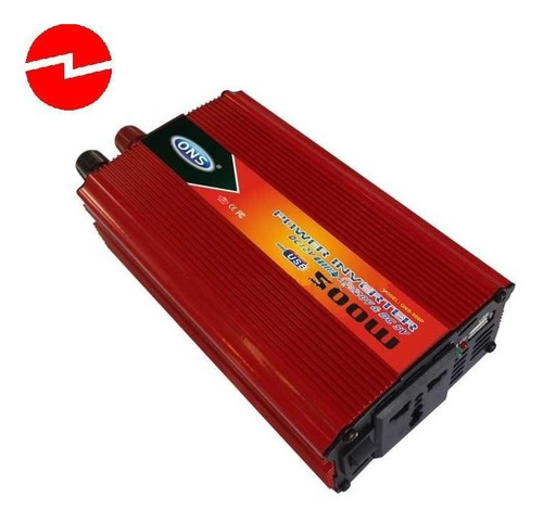 Inversor Voltaje Auto Panel Corriente 12v / 220v Usb 500w