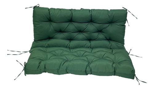 Cesta Colgante Cojín Para Silla Almohadillas Verde Oscuro S