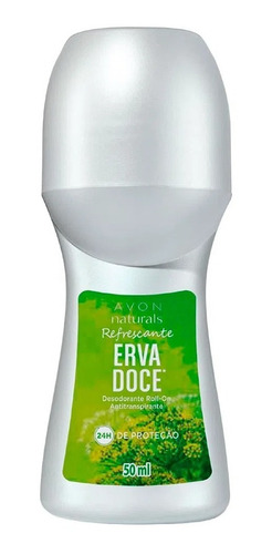 Avon Naturals Erva Doce Desodorante Roll On 50ml