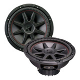 Paquete 2 Subwoofer 12 Pulgadas Kicker 43crv124 400w Rms Color Negro