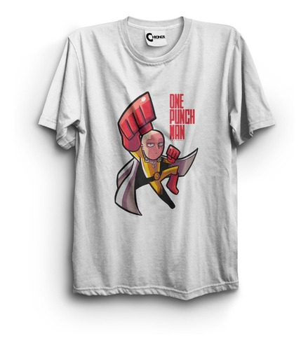 Remera One Punch Man - Saitama Cartoon