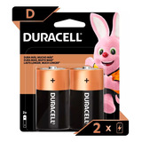 Duracell Pilas Alcalinas D Blíster X2 Más Duración 