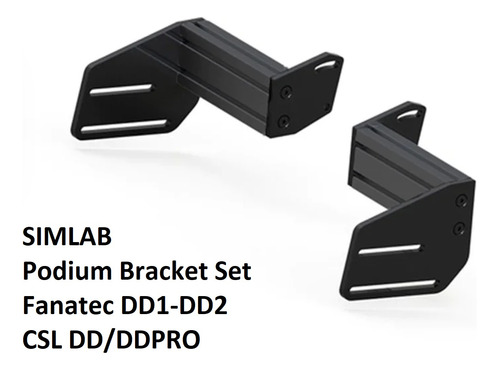 Simlab Podium Bracket Set - Soporte Cockpit Para Fanatec