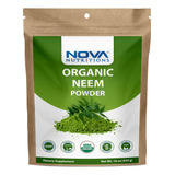 Nova Nutritions Polvo De Hoja De Neem Organico Certificado 1