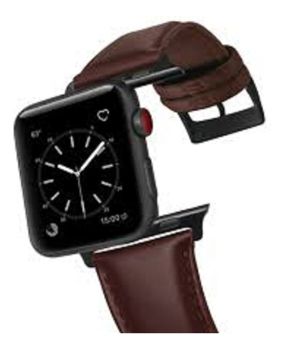 Pulseira Smartwatch Couro Classico Compativel Apple Watch 