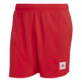 Shorts De Natación Cortos De Color Sólido Ht2160 adidas