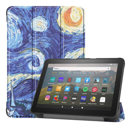 Funda Para Kindle Fire Hd 8/ 8 Plus - Starry Sky