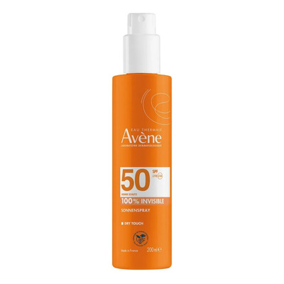 Protector Solar Spray Avène FPS50 200ml Toque Seco Corporal | Meses sin interés