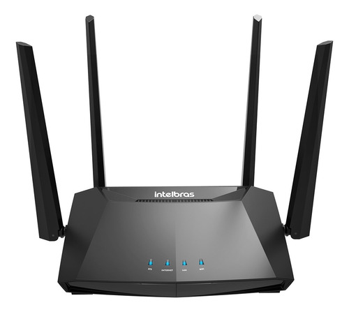 Roteador Action Rg 1200 Wi-fi 5 Intelbras Cor Preto 100v/240v