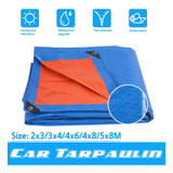 5*8 Impermeable Sol Lluvia Sombra Pe Cubierta Lona Suelo Sue