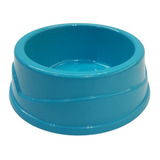 Comedouro De Plástico Pequeno 150ml Four Plastic Cor Azul