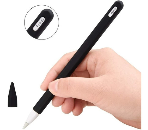 Funda De Silicona Compatible Con Apple Pencil Lapiz Protege