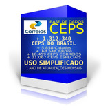 Base Cep E Dne Correios 12/2023 - Completa Download Formatos