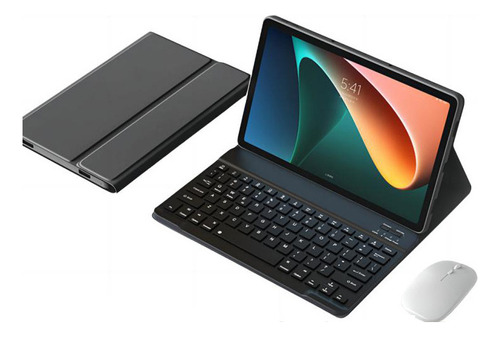 Funda Con Teclado+mouse P/lenovo Tab P12 12.7 2023 Tb-370fu