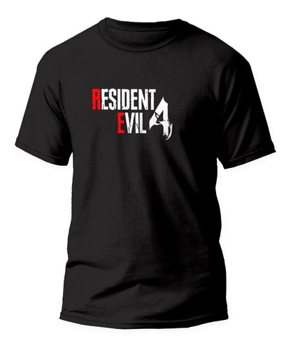 Playera De Resident Evil 4 Videojuego Terror Acción Aventura