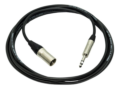 Cable Balanceado Xlr Macho A Plug 6.3 De 10 Metros