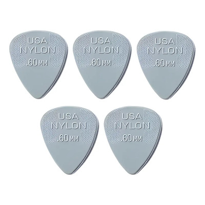 5 Plumillas, Puas Dunlop Nylon Standard 0.60 Ghouse Color Gris Tamaño Fino | MercadoLibre