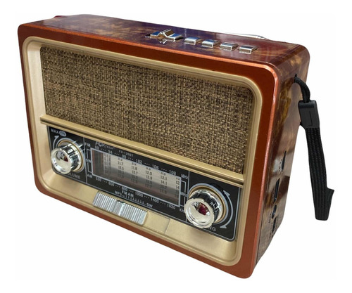 Radio Tipo Vintage Con Bluetooth