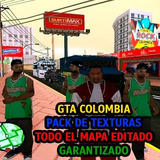 Gta Colombia Pack De Texturas Mapa Gta Sa