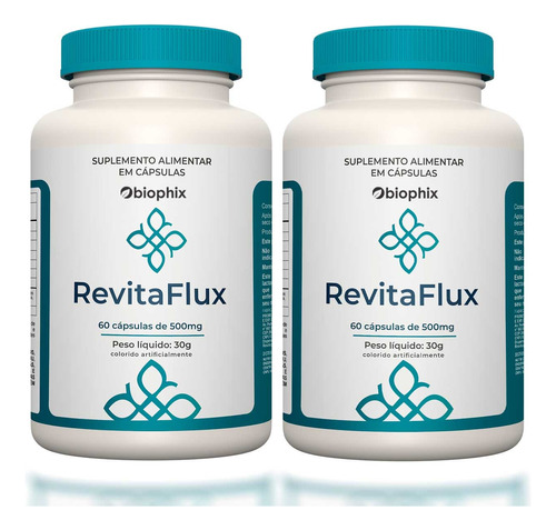 2x Revitaflux Original 120 Capsulas - Formula Revita Refluxo