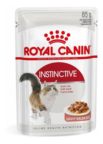 Alimento Royal Canin Feline Health Nutrition Instinctive Para Gato Adulto Sabor Mix Em Saco De 85g