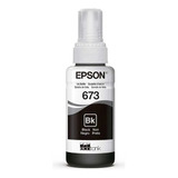 Botella De Tinta Epson 673 Negro