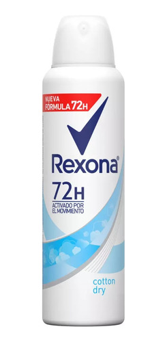 Desodorante Rexona Spray Mujer Cotton Dry 150ml