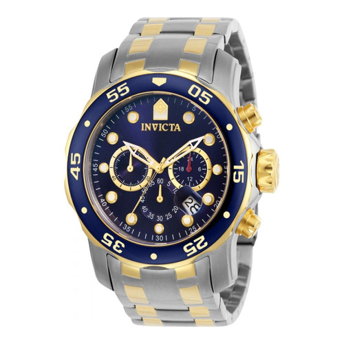 Reloj Invicta 0077 Acero, Oro Hombres