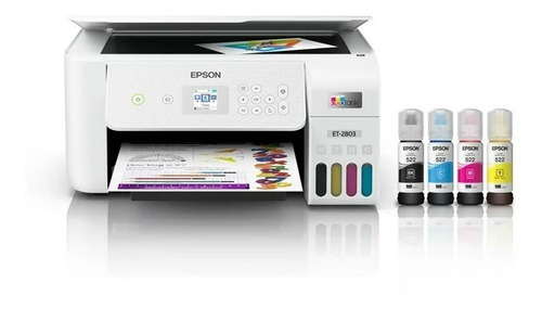 Impresora Epson Ecotank Et-2803 Inalámbrica Todo En Uno 