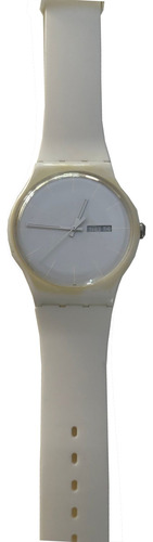 Reloj Swatch Suom111 Dama Blanco Caja Original