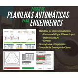 Pacote De +1.400 Planilhas Automáticas Para Engenheiros