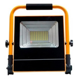 4 Pz Reflector Led Solar 50w Portatil Emergencia Rfs50p