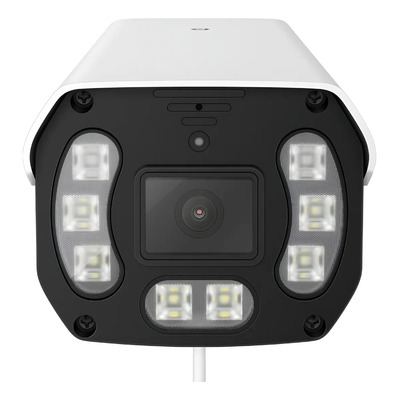 Cámara De Seguridad Wi-fi\u002Fpoe De 4 Mpx Tipo Bala Fija, Para | Envío gratis