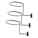 Soporte Metal Para Colgar Sombreros En Pared, 3 Unidades