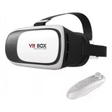 Vr Box Lentes 3d Realidad Virtual V 2.0 + Control Bluetooth