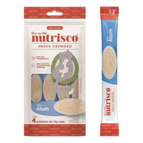 Petisco Gatos Snack Cremoso Nutrisco Sabor Atum 56g 4tubos  